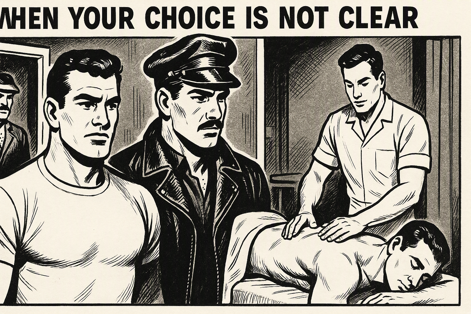 When Your Choice Is Not Clear — Menquility Journal illustration