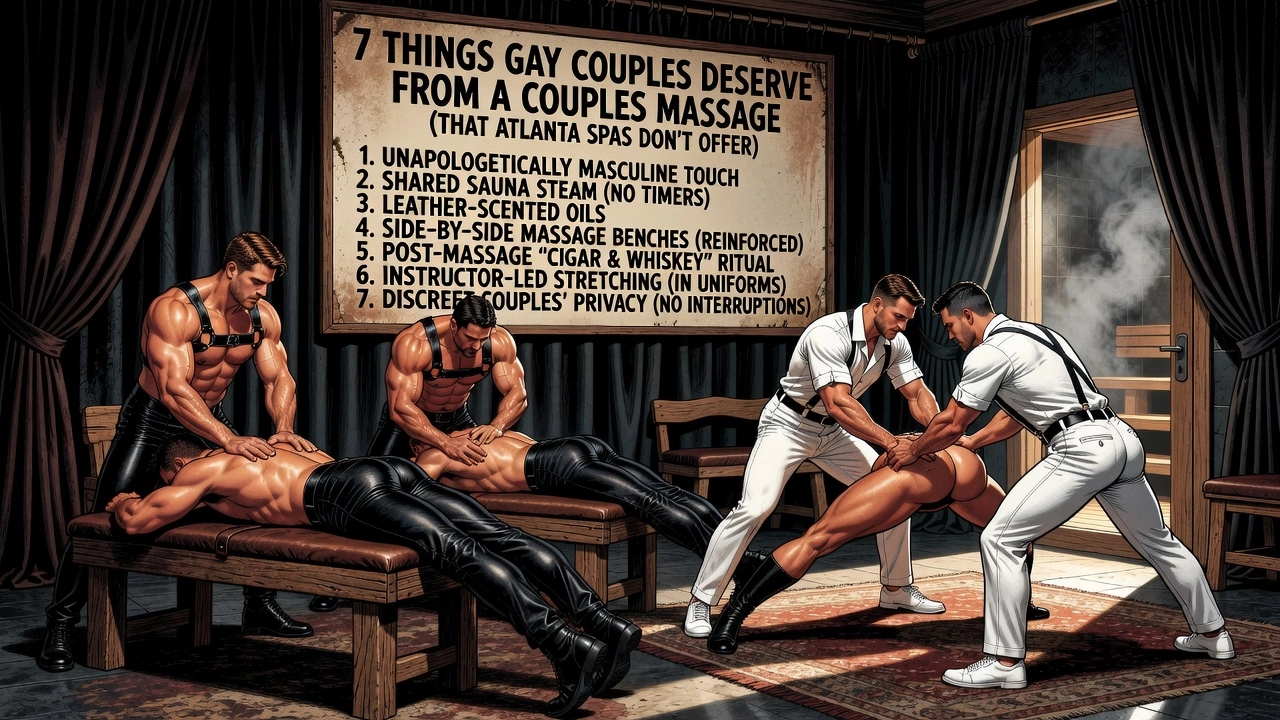 7 Things Gay Couples Deserve From a Couples Massage (That Atlanta Spas Don't Offer)