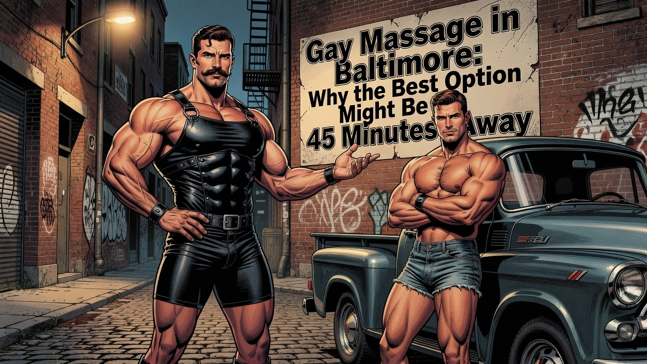Gay Massage in Baltimore: Why the Best Option Might Be 45 Minutes Away