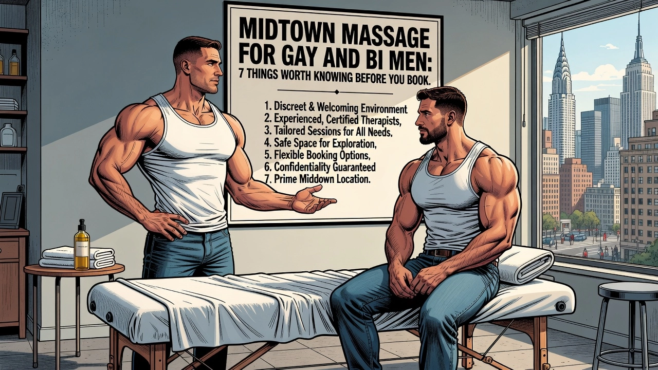 Midtown Massage for Gay and Bi Men: 7 Things Worth Knowing Before You Book