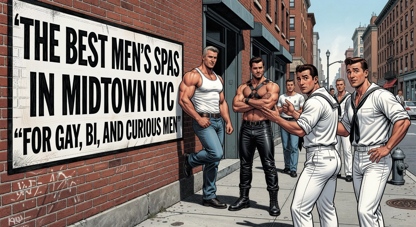 The Best Men's Spas in Midtown NYC for Gay, Bi, and Curious Men