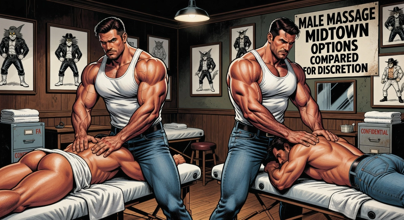 Male Massage Midtown Options Compared for Discretion
