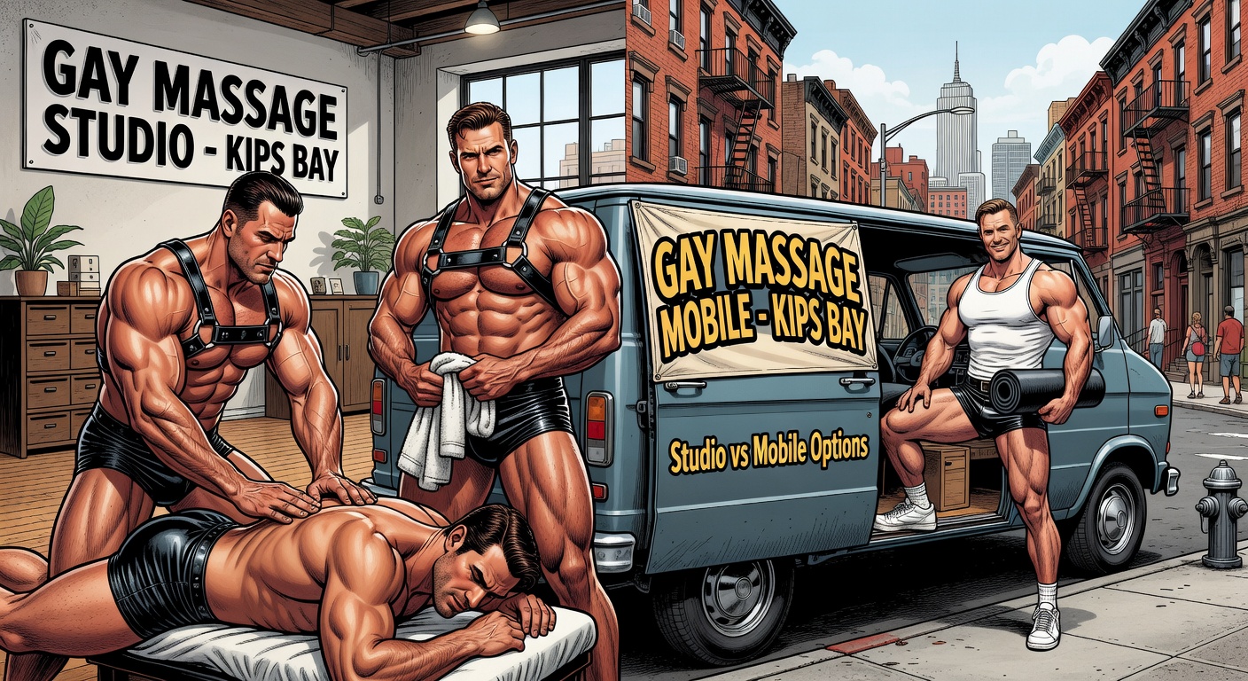 Gay Massage Kips Bay: Studio vs Mobile Options