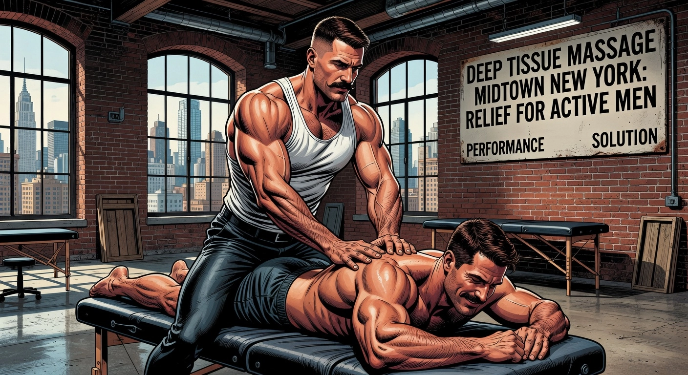 Deep Tissue Massage Midtown New York: Relief for Active Men