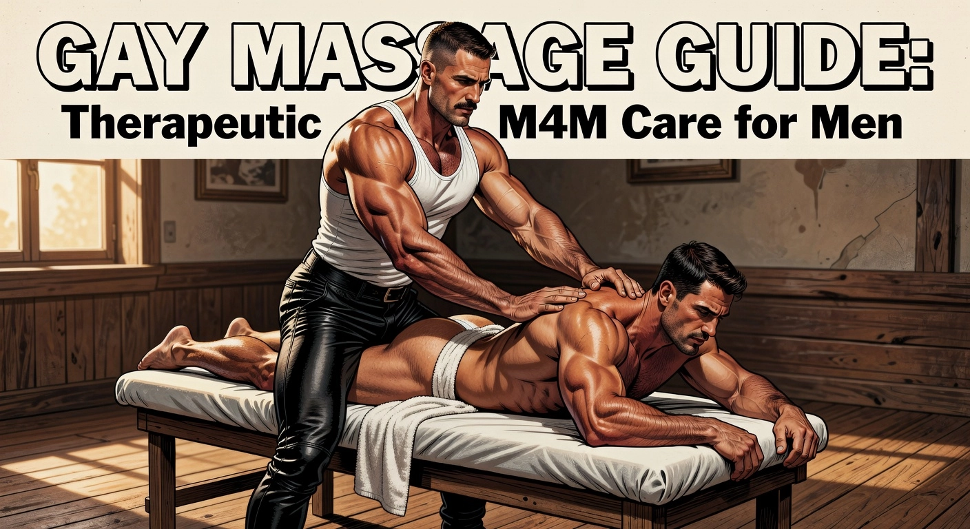 Gay Massage Guide: Therapeutic M4M Care for Men