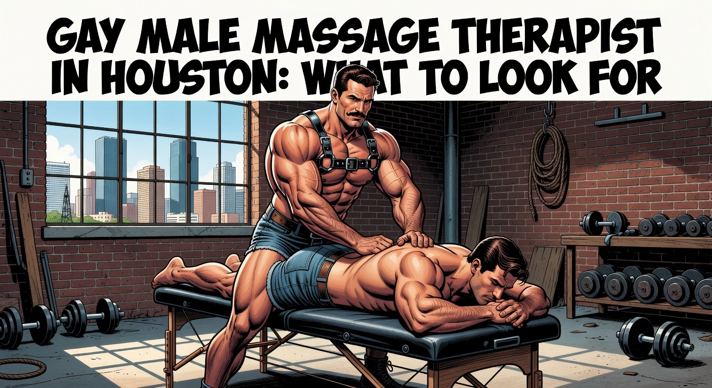 Gay Male Massage Therapist in Houston: What to Look For