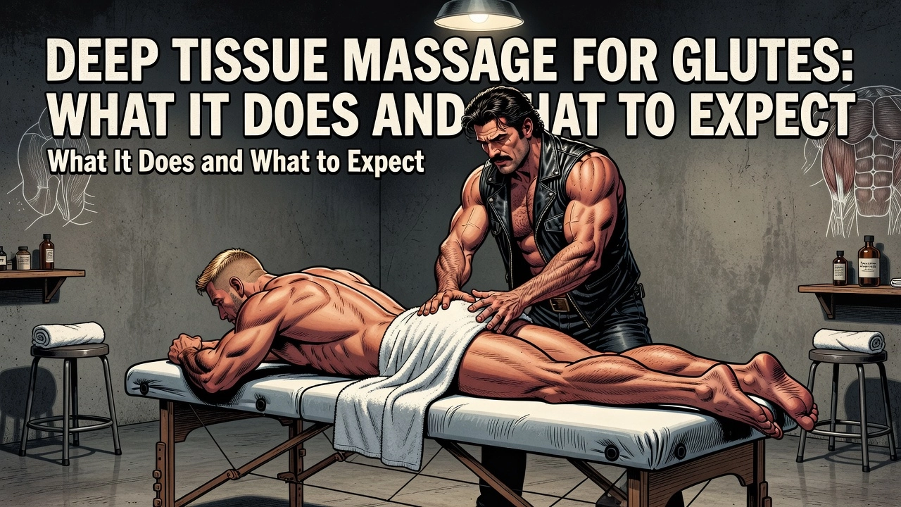 Deep Tissue Massage for Glutes: What It Does and What to Expect